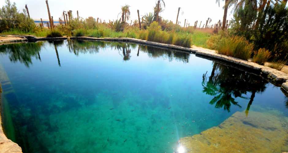 Bir Tarfawi and Bir Al-Gebel Hot Springs Dakhla Oasis _ Top Class Egypt Travel