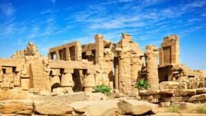 Karnak Temple in Luxor during 14 Days Cairo and Nile cruise tour
