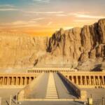 The stunning Temple of Hatshepsut in Luxor, a major highlight on the best egyptian river cruises