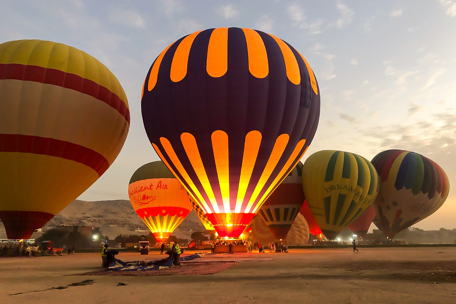 Luxor Hot Air Balloon: A Sunrise Flight Over the Empire of the Sun