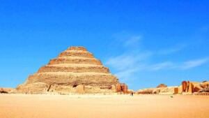 The ancient Step Pyramid of Djoser