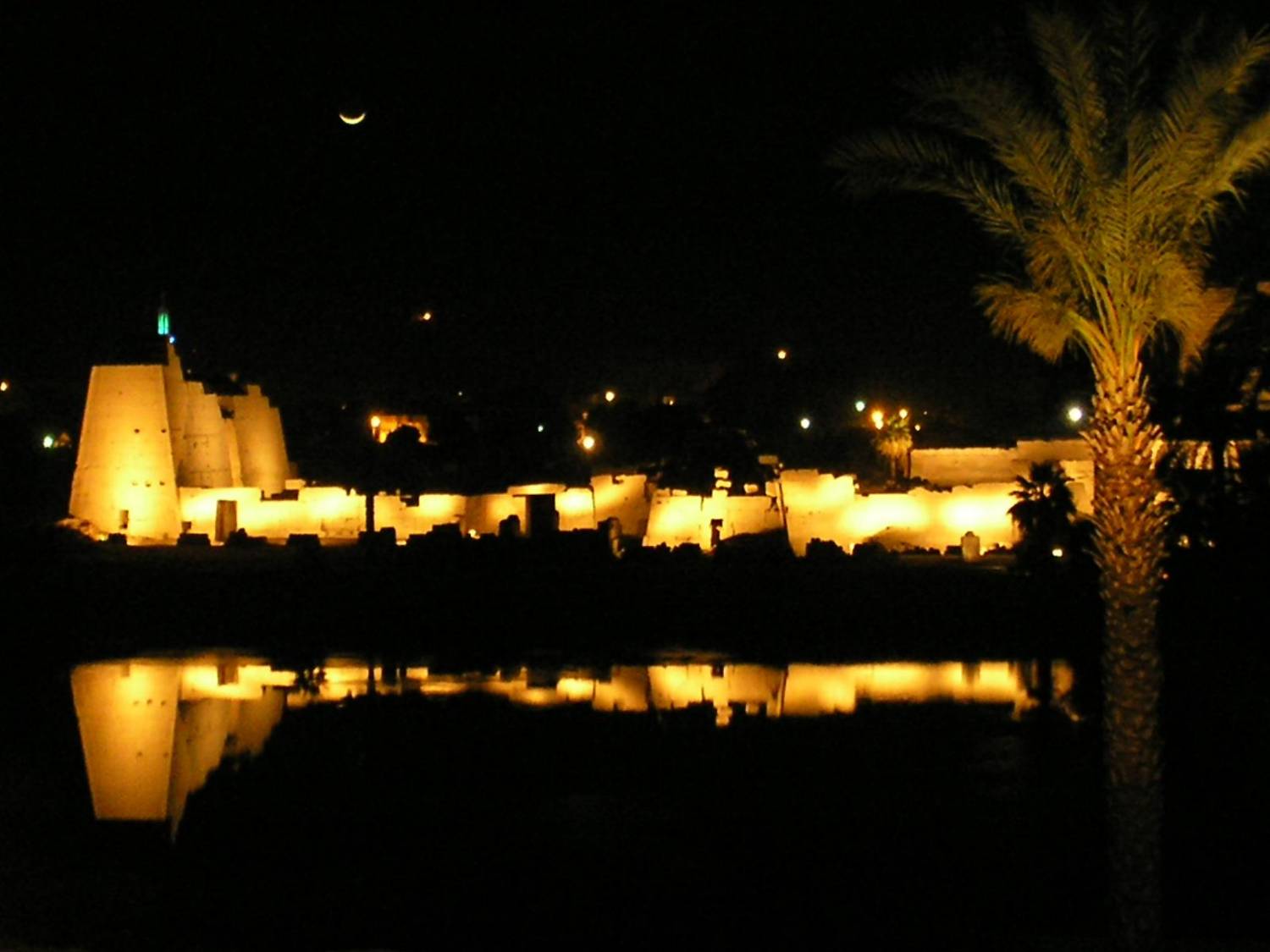 Sound and Light Show at Karnak