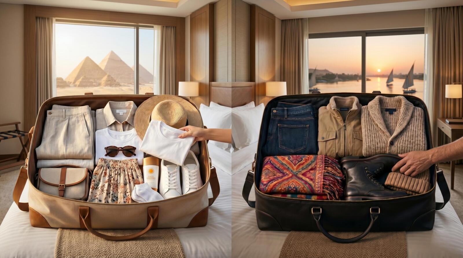 Egypt Winter Packing List What to Wear for Chilly Nights Sunny Days4 scaled