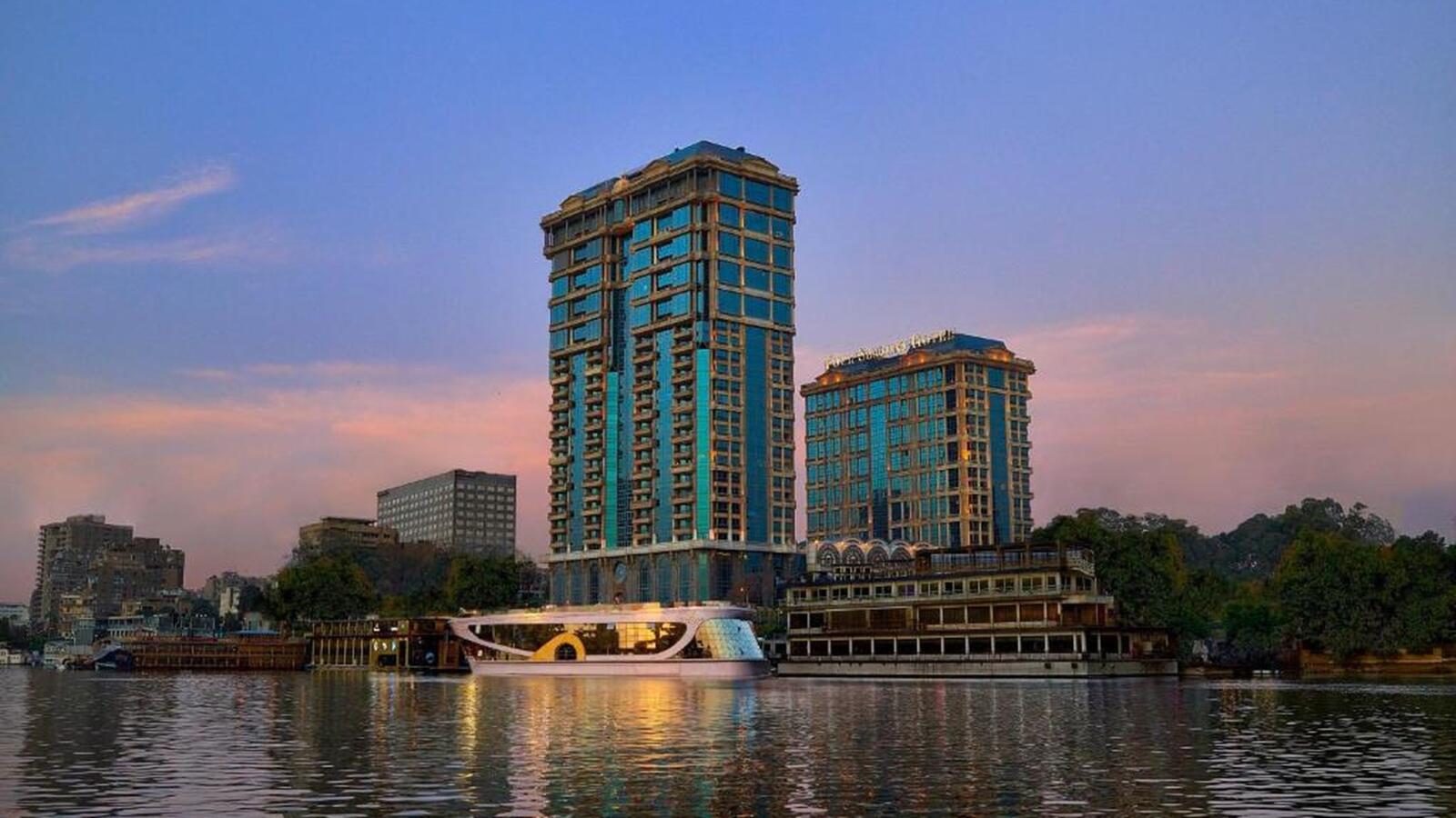 Four Seasons Hotel Cairo at First Residence luxury facade in Giza