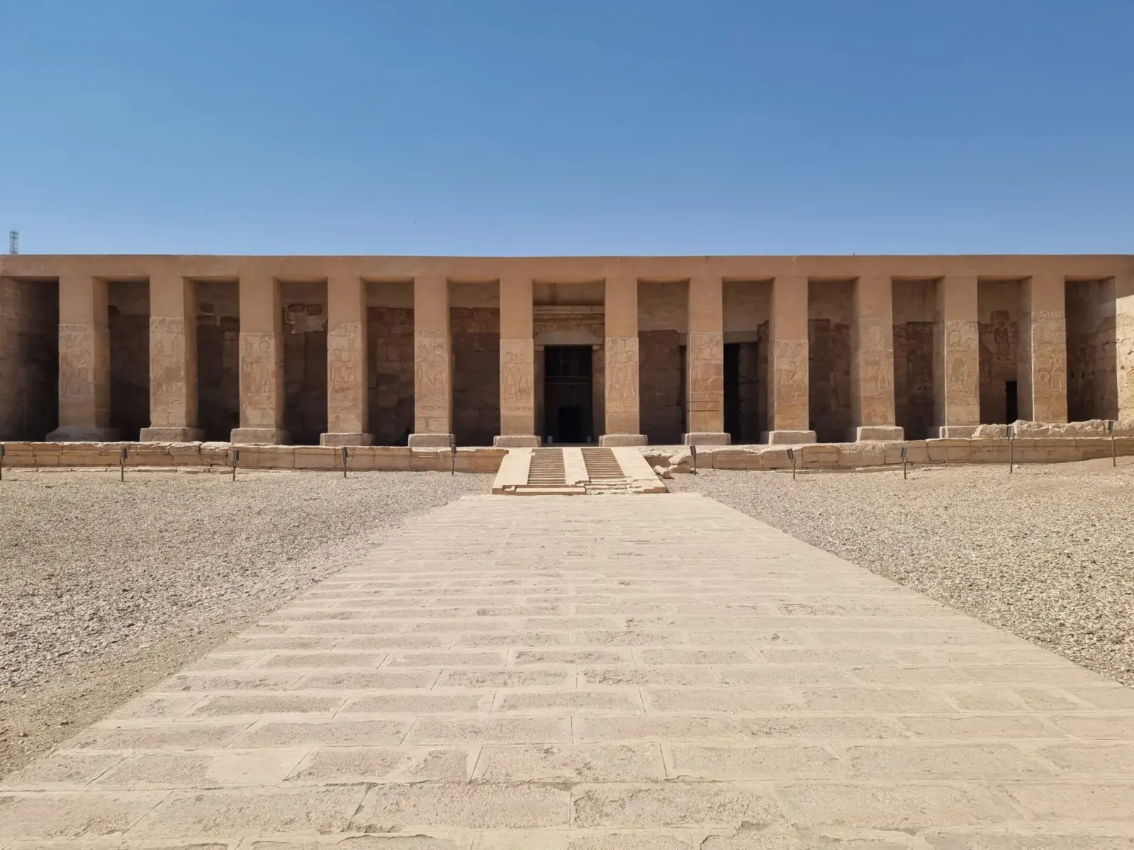 The Temple of Seti I at Abydos