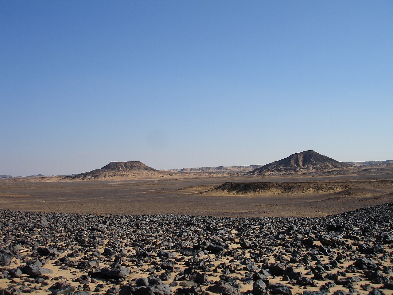 Black desert egypt