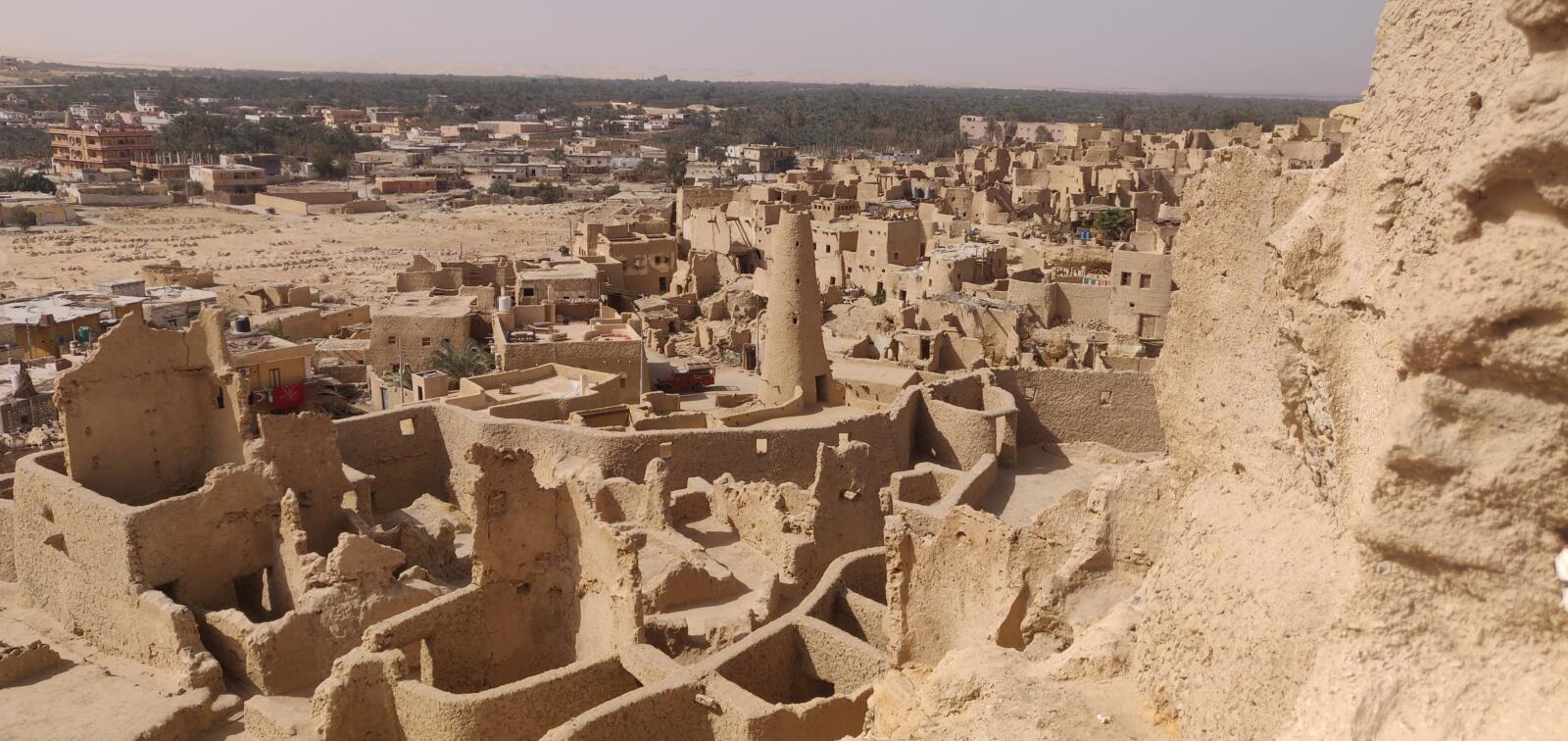Shali Fortress Siwa Old melt with New Egypt